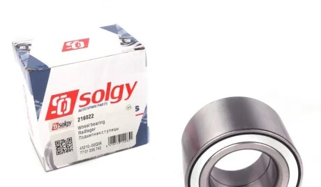 Підшипник маточини SOLGY 216022