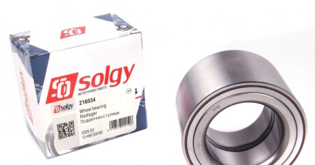 Подшипник ступици (передней/задней) Iveco 89-06 SOLGY 216034