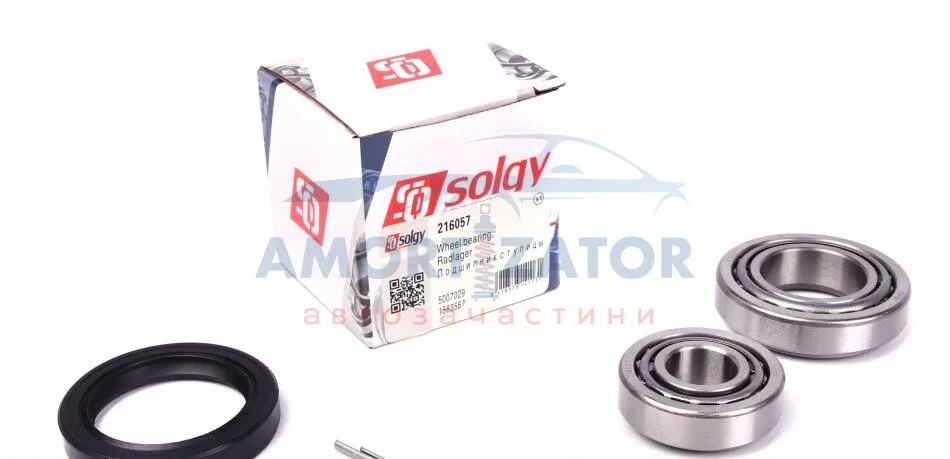 Підшипник маточини (ремкомплект) SOLGY 216057 (фото 1)