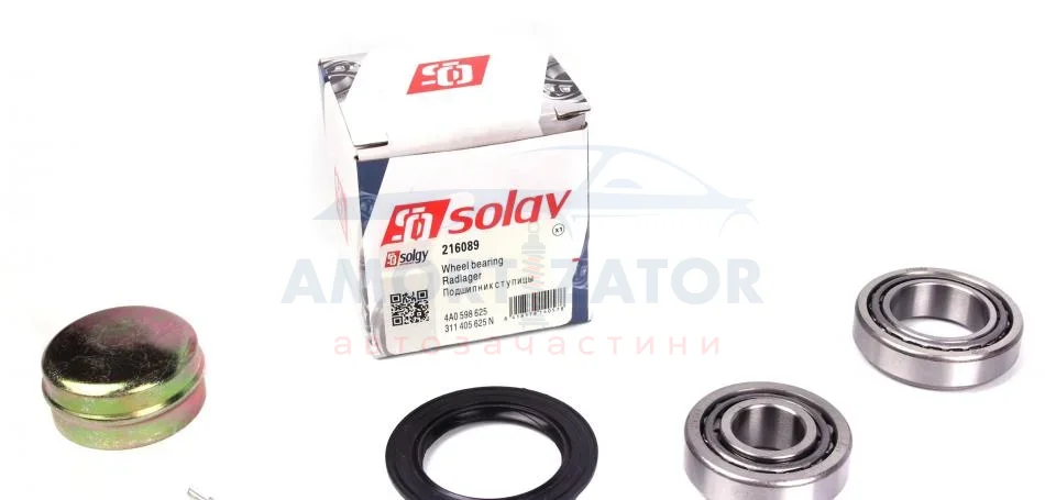 Підшипник маточини (ремкомплект) SOLGY 216089 (фото 1)