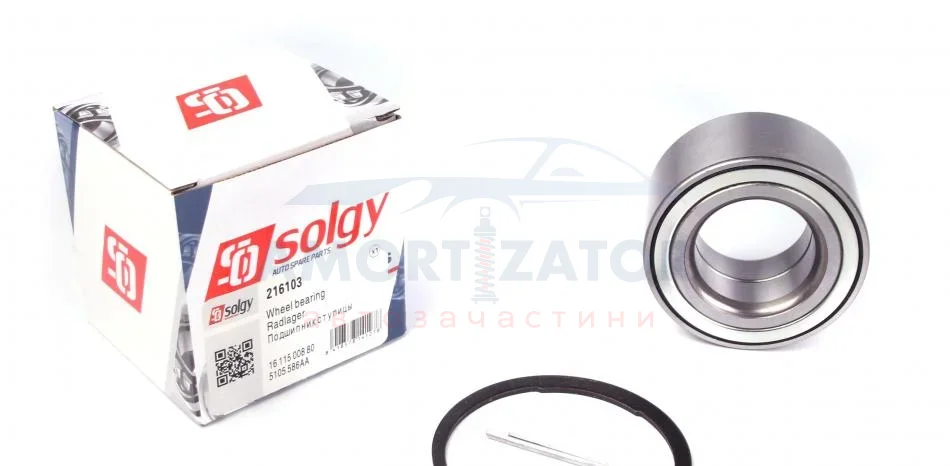 Підшипник маточини (ремкомплект) SOLGY 216103 (фото 1)