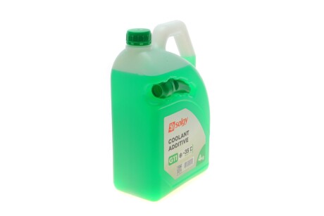 Антифриз GREEN, ТМ, 4кг SOLGY 503005