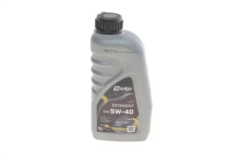Олива моторна EXTRASINT SAE 5W-40 MULTIJET (1 L) SOLGY 504012