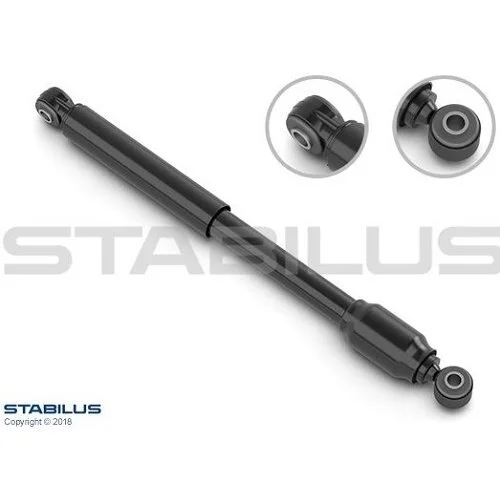 Амортизатор рульового управління SMART CABRIO, CITY-COUPE, CROSSBLADE, FORTWO 0.6/0.7/0.8D 07.98-01.07 STABILUS 1624MF (фото 1)