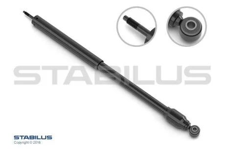 Амортизатор рульового управління VW CALIFORNIA T4 CAMPER, TRANSPORTER T4 1.8-2.8 07.90-06.03 STABILUS 1817DS