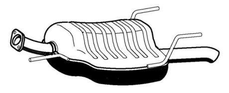 Вихлопнi системи STARLINE 32.50.400