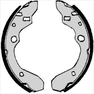Гальмівні колодки барабанні STARLINE BC 07010