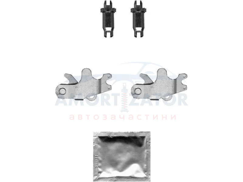 Рем-кт гальмівних колодок STARLINE BC PR204 (фото 1)