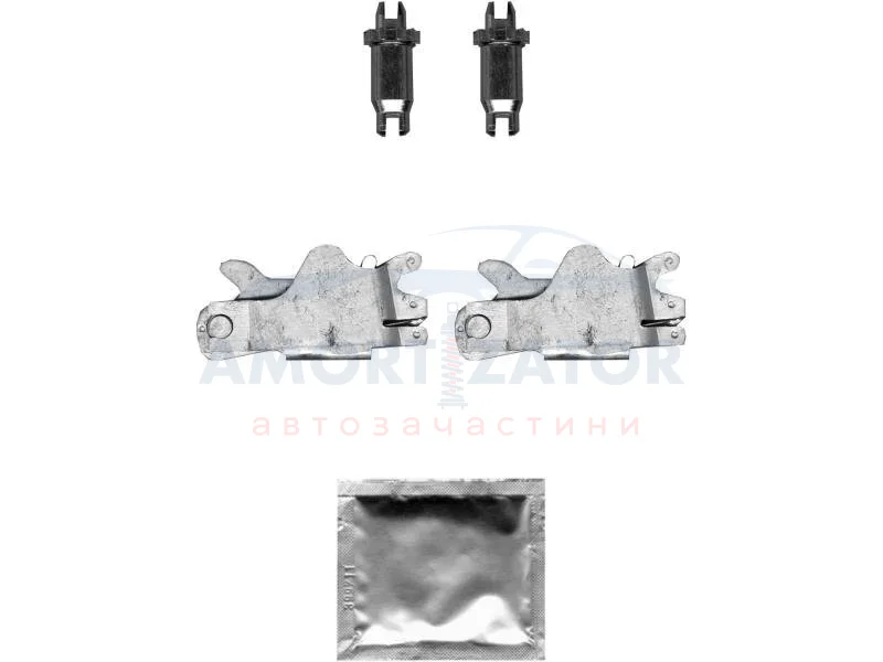 Рем-кт гальмівних колодок STARLINE BC PR206 (фото 1)