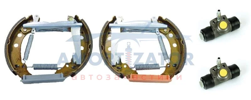 Гальмівні колодки барабанні STARLINE BC SK122 (фото 1)
