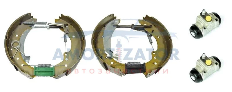 Гальмівні колодки барабанні STARLINE BC SK348 (фото 1)