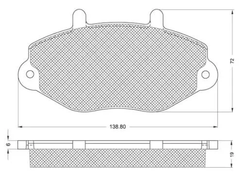 Гальмівні колодки дискові STARLINE BD S137 (фото 1)