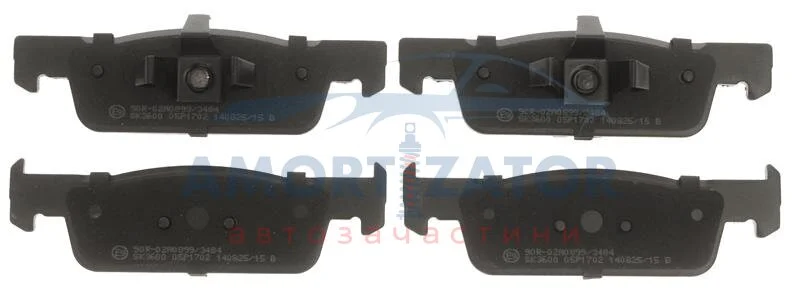Гальмівні колодки дискові STARLINE BD S817 (фото 1)