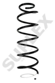RENAULT пружина задня L=430mm Laguna II 01- (білий) SUPLEX 27133