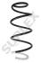 RENAULT пружина передня L=357mm Clio III 10- SUPLEX 27293 (фото 1)
