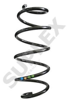 VW Пружина передняя L=351mm Audi A3 1.2 10-,Beetle,Golf V,VI,Skoda Octavia III SUPLEX 39318