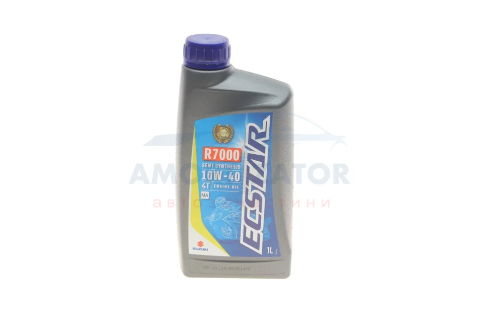 Олива моторна Ecstar R7000 10W40 SS (1 Liter) 99000-22B57B001 SUZUKI 9900022B57B001 (фото 1)