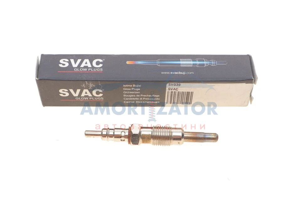 Свічка розжарювання SVAC SV039 (фото 1)