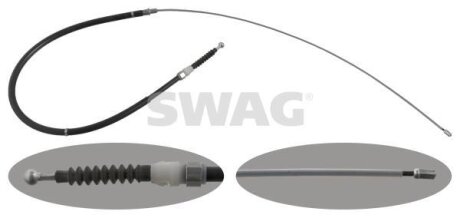 Трос ручного гальма SWAG 30948306