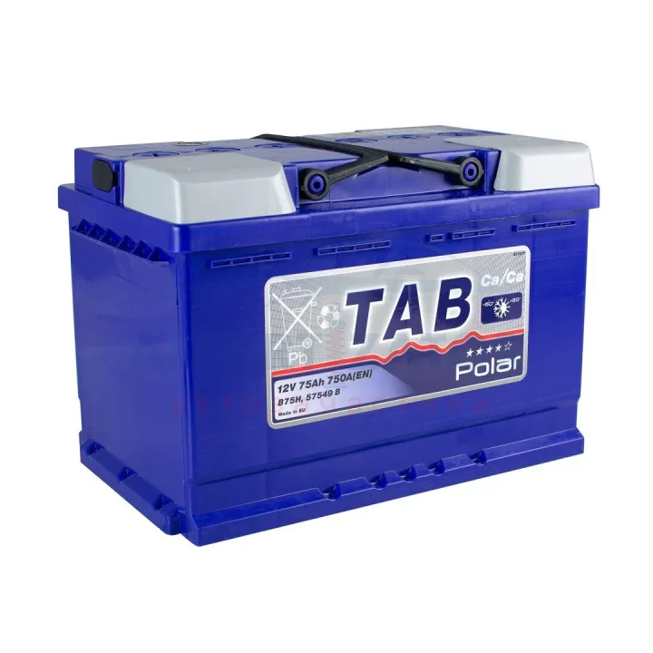 75 Ah/12V Polar Blue (0) Euro TAB 121 075 (фото 1)