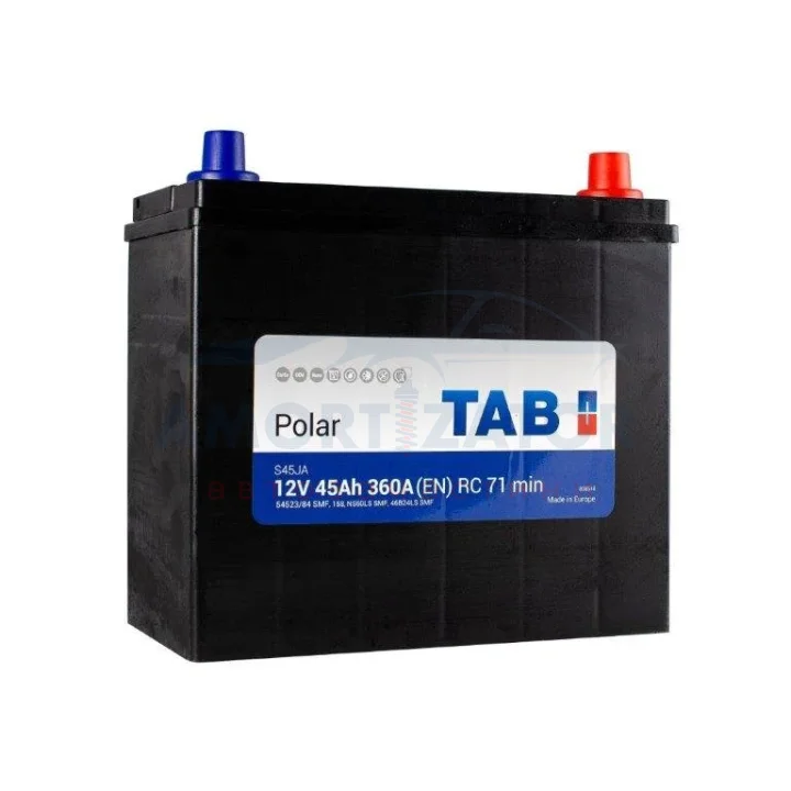 45 Ah/12V Polar S (0) Euro Japan TAB 246 845 (фото 1)