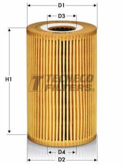 Фільтр масляний MB W168 A140A160A190 [M166.940/960/990] 97 TECNECO OL0206E