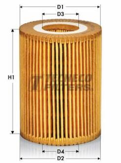 Фільтр масляний BMW 1 (F20, F21) 11-, 3 (F30, F31, F80) 11- TECNECO OL07003E