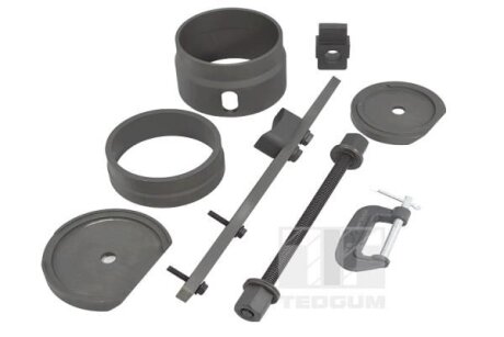 Знімач універсальний, для металогумових втулок, для металогумових втулок, AUDI A3, Q3, TT SEAT ALHAMBRA, ALTEA, знімач для монтажу та демонтажу втулки підвіски ((EN) for aluminium engine frame) TEDGUM TED31041