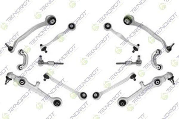 VW К-кт важелів+тяги стаб.+наконечн.(конус 20mm) Passat,Audi A4/A8 1.8/6.0 94- (A-511,A-514/A-515,A-516/A-4517,A-518/A-519,A-520,A-528/A-529 TEKNOROT A153 (фото 1)