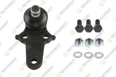 FORD кульова опора (к-кт) (3 болта) нижн.лів./прав.Fiesta III,Furgon 89- TEKNOROT FO110K