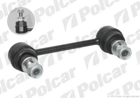 NISSAN тяга стаб.задн.лів./прав.X-Trail 01- TEKNOROT N568