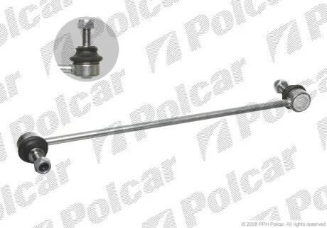 MITSUBISHI тяга стабілізатора передн. 325mm Colt 04-,Smart Fortwo -07, Roadster. TEKNOROT SM110
