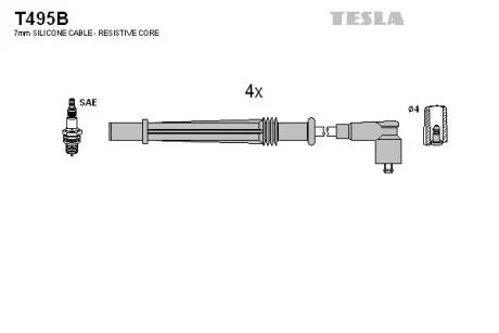 TESLA T495B