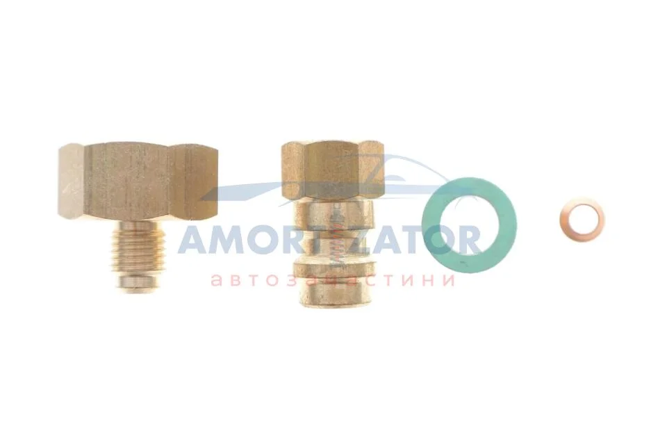 Адаптер HP R134A 1/4SAE + 3/4NPSx1/4SAE TEXA 74350364 (фото 1)