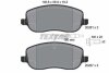 Комплект гальмівних колодок передн, CITROEN C8, JUMPY I FIAT SCUDO, ULYSSE LANCIA PHEDRA PEUGEOT 807, EXPERT 1.6-2.2D 10.95- TEXTAR 2026101 (фото 1)