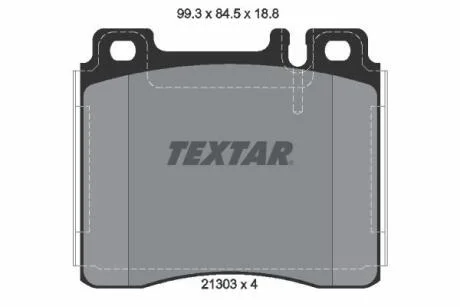 Гальмівні колодки до дисків TEXTAR 2130304