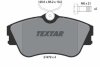 Комплект гальмівних колодок передн, VW CALIFORNIA T4 CAMPER, TRANSPORTER T4 1.8-2.8 07.90-06.03 TEXTAR 2147902 (фото 1)