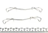 Комплект гальмівних колодок передн, RENAULT LAGUNA, LAGUNA II, LAGUNA III, MEGANE II, SCENIC II, TWINGO II, WIND 1.2-2.0D 03.01-12.15 TEXTAR 2321502 (фото 2)