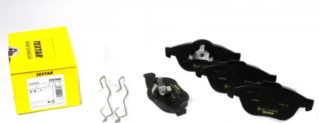 Комплект гальмівних колодок передн, RENAULT LAGUNA II, SCENIC I 1.6-3.0 06.00-12.07 TEXTAR 2324502