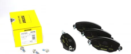 Комплект гальмівних колодок передн, FORD MONDEO III JAGUAR X-TYPE I 1.8-3.0 10.00-12.09 TEXTAR 2327904