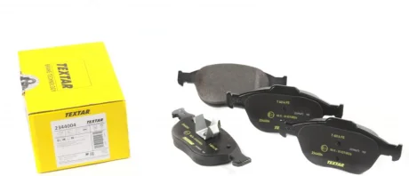 Комплект гальмівних колодок передн, FORD FIESTA V, FOCUS I, TOURNEO CONNECT, TRANSIT CONNECT 1.4D-2.0 11.01-12.13 TEXTAR 2344004