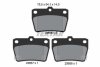 Комплект гальмівних колодок задн, CHERY TIGGO, TIGGO 3 DR DR 5 TOYOTA RAV 4 I, RAV 4 II 1.6-2.4 01.94- TEXTAR 2365601 (фото 1)