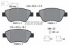 Комплект гальмівних колодок передн, ABARTH 500 / 595 / 695 FIAT 500, 500 C, DOBLO, FIORINO, GRANDE PUNTO, LINEA, PANDA, PUNTO, PUNTO EVO, QUBO PEUGEOT BIPPER TEPEE 1.2-1.6 10.01- TEXTAR 2397901 (фото 1)