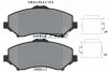 Комплект гальмівних колодок передн, CHRYSLER GRAND VOYAGER V, TOWN & COUNTRY, VOYAGER V DODGE GRAND, JOURNEY, NITRO FIAT FREEMONT JEEP CHEROKEE, WRANGLER III VW ROUTAN 2.0D-4.0 01.06- TEXTAR 2460401 (фото 1)