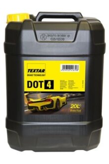 Гальмівна рідина DOT4 20L TEXTAR 95002500