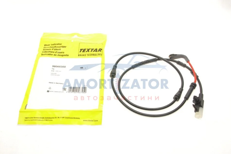 Датчик зносу гальмівних колодок TEXTAR 98065300 (фото 1)