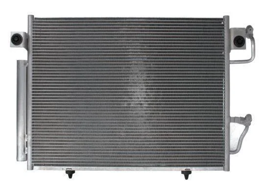 Конденсатор кондиціонера (з осушувачем) MITSUBISHI PAJERO CLASSIC, PAJERO II, PAJERO III, PAJERO SPORT I 2.5D/3.2D/3.5 11.97- THERMOTEC KTT110305 (фото 1)