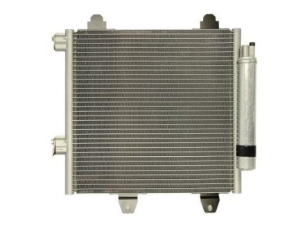 Радіатор кондиціонера (з осушувачем) CITROEN C1 PEUGEOT 107 TOYOTA AYGO 1.0/1.2/1.4D 06.05- THERMOTEC KTT110397