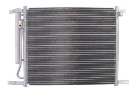 Конденсатор кондиціонера (з осушувачем) CHEVROLET AVEO / KALOS 1.2/1.4 04.08- THERMOTEC KTT110419 (фото 1)