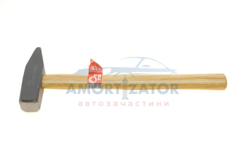 Молоток столярний 800 г, рукоятка дерев\'яна TOP TOOLS 02A208 (фото 1)
